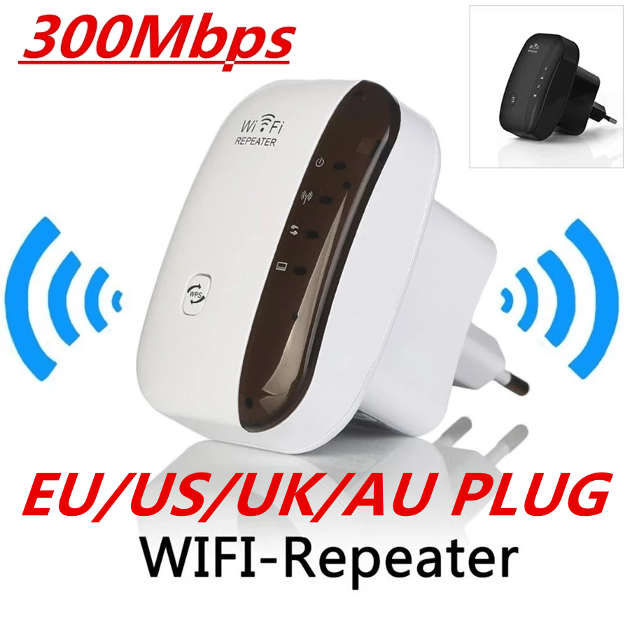 Repetidor Wifi Inalámbrico/ap 300mbps Red Wifi Extensor Lar